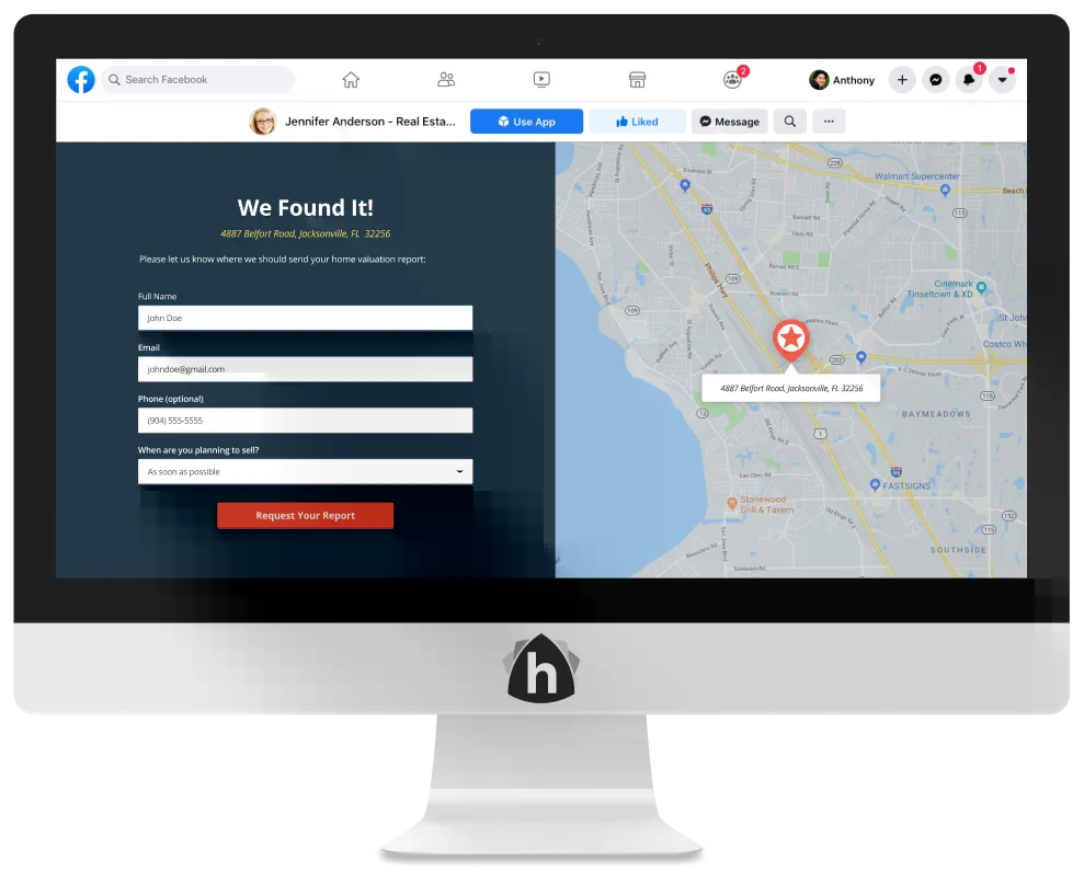 Home Value Leads Tool